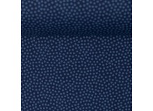 Baumwolle - Dotty dunkelblau